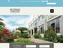 Tablet Screenshot of montagucountryhotel.co.za